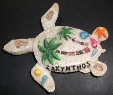 Grèce Souvenir Frigo Magnet Tortue de Mer Grecque Caretta Caretta ZAKYNTHOS 9...