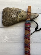 Hache Tomahawk Pierre Sculptée Xxeme