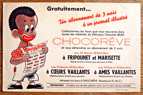 Buvard chocolat chocorêve - -,