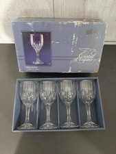4 verres Cristal d'Arques