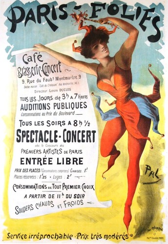 Affiche ancienne entoilee pal - affiche,