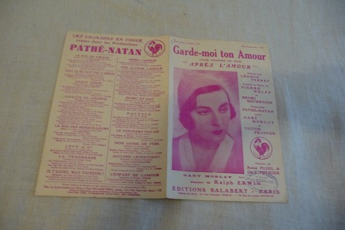 Partition apres amour - partition, l'amour