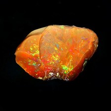 Opale feu brute cristal - opale,