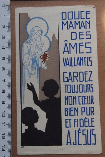 Image pieuse douce maman - §,