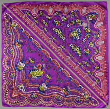 Authentique  foulard vintage "