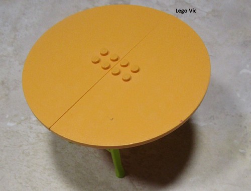Lego 33088 table orange - lego,