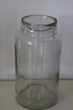 ancien bocal bonbons en verre