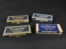 Lot de 4 boîtes stereofilms Bruguiere Marseille Nice Cote d'Azur 