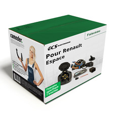 Faisceau spécifique au véhicule 7 broches pour RENAULT Espace, 15-19 ECS NOTICE