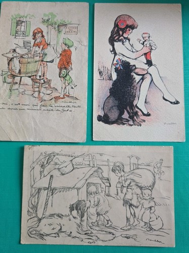 Cpa poulbot lot cartes - cpa,