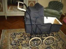 Magnifique Poussette landau Anglaise vintage des années 60 signé Marmet 