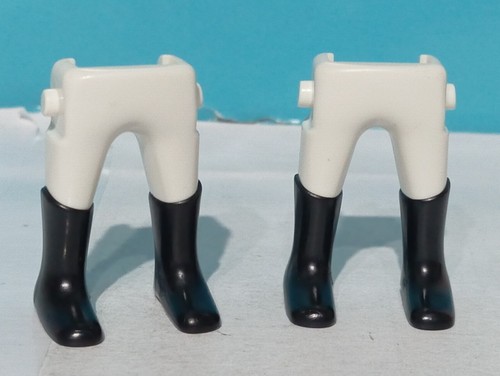 Playmobil jambes blanches - x2,