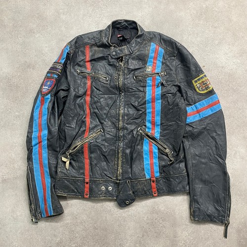 Veste cuir diesel hoje pour - cuir,