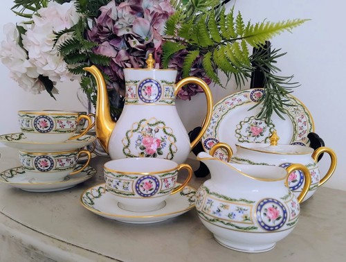 Service thé porcelaine - service, À