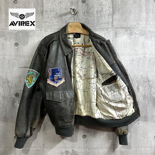 Avirex blouson cuir - blouson, a-2