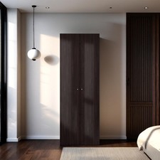 Walnut & Black Armoire, 2