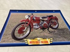 Moto Guzzi 500 Falcone 1962 fiche carte moto passion collection Atlas