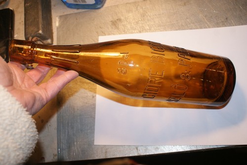 Ancienne bouteille cidre - de,
