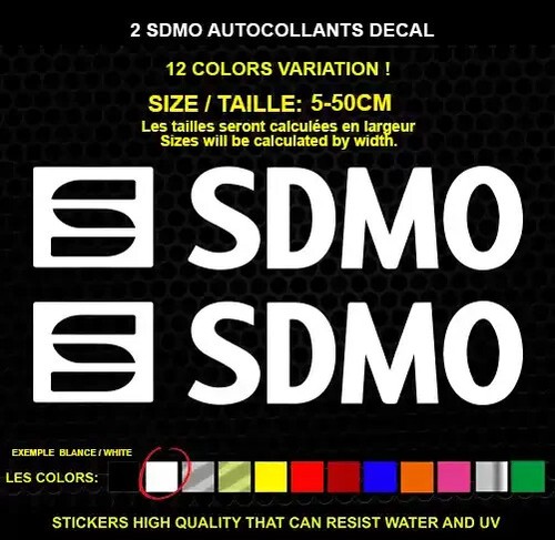 Sdmo autocollant - 2,