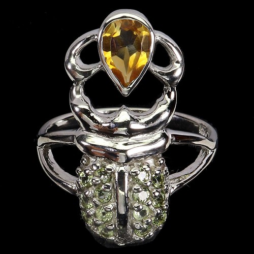 925 bague argent poire - 925,
