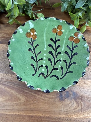 Ancienne assiette poterie - ancienne,