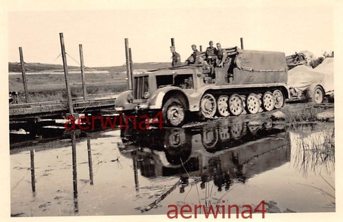 Tracteur kfz 8 avec canon - sd.,