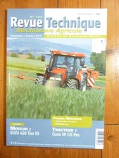 CS PRO Revue Technique Agricole IH CASE Etat - NEUVE PORT Reduit France