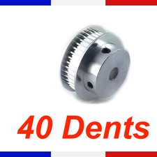 Poulie GT2 - 40 dents - largeur courroie 6mm - axe 5 mm - imprimante 3D pulley