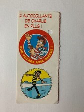 PLAQUETTE 2 STICKERS OU EST CHARLIE ?
