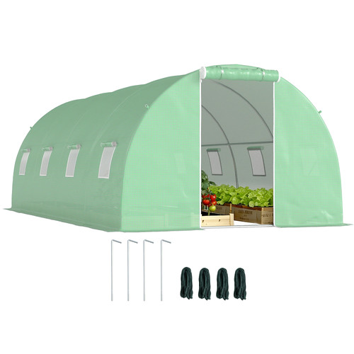 Serre tunnel 18m 6x3x2m - 18m², 8