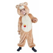 Déguisement pour Enfants Marron Clair Ours 3-4 Ans [2 Pièces]