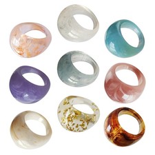  9 Pcs Punk Style Bague En