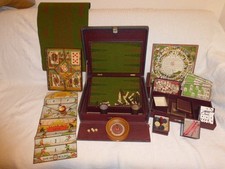 ANCIEN COFFRET BOITE DE JEU 1900  MJL (manufacture lyonnaise de jouets)