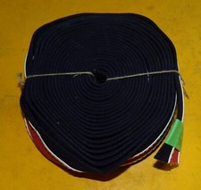 ROULEAU DE GALON ROUGE ET NOIR