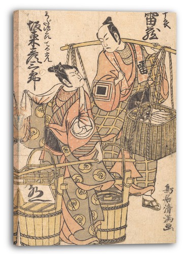 Toile cadres torii kiyomitsu - toile/cadres,