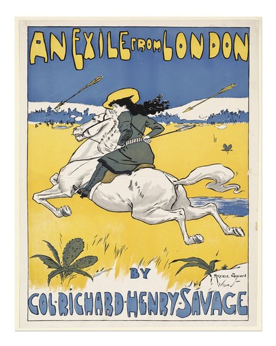 Affiche équitation vintage - d'équitation,