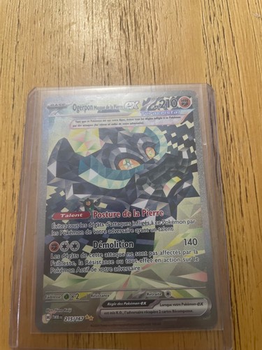 Carte pokémon ogerpon masque - ogerpon,