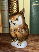 Statuette en Porcelaine Hibou
