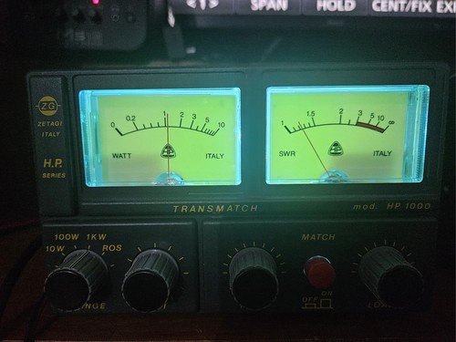 Zetagi 1000 swr pwr tos - hp-1000,