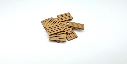 Lot palettes bois - palettes,