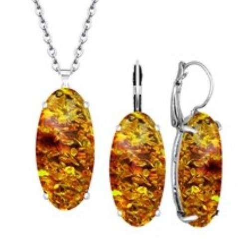 Parure collier pendentif - parure,