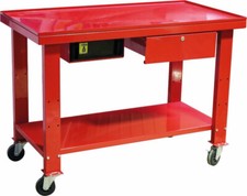 Établi métallique mobile