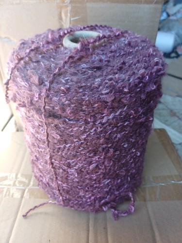 Fil tricoter laine cassis - tricoter,