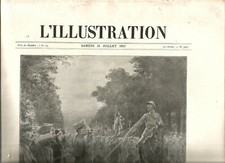 Journal L'Illustration 1917.Le Salut aux Blessés.28 pages. Belles Photos.