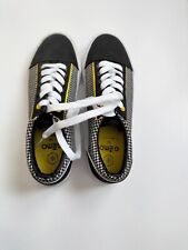 Baskets en toile noir femme