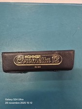 Harmonica ancien Hohner Chrometta 12 « C» n° 255 Made in Germany