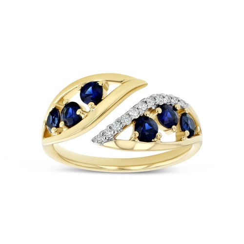 Bleu saphir diamant ouvert - diamant,