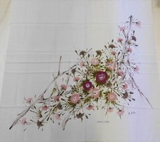 Foulard 100% Pura Soie Vintage