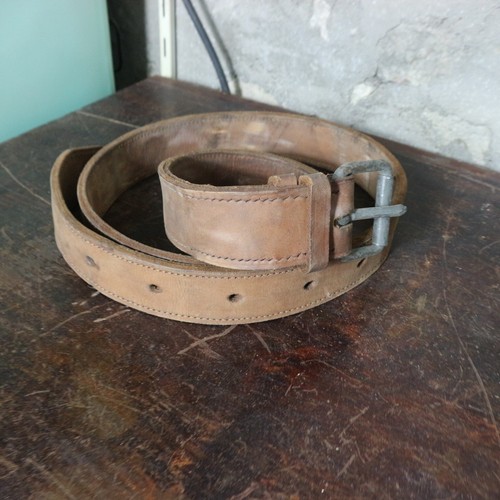 Ancienne ceinture sangle - ceinture, ou