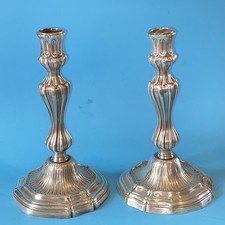 Paire Bougeoirs flambeaux